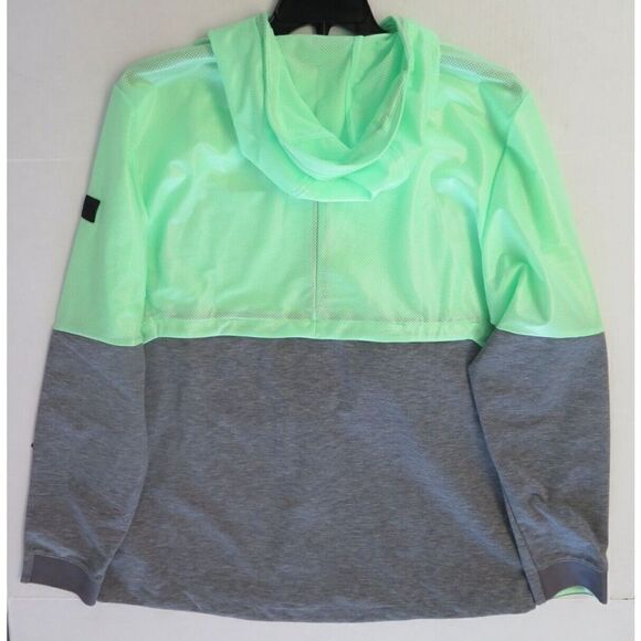 Under Armour 1306456 375 Men's Sz L Green/Gray UA Hybrid Windbreaker Jacket $120 - Picture 6 of 8